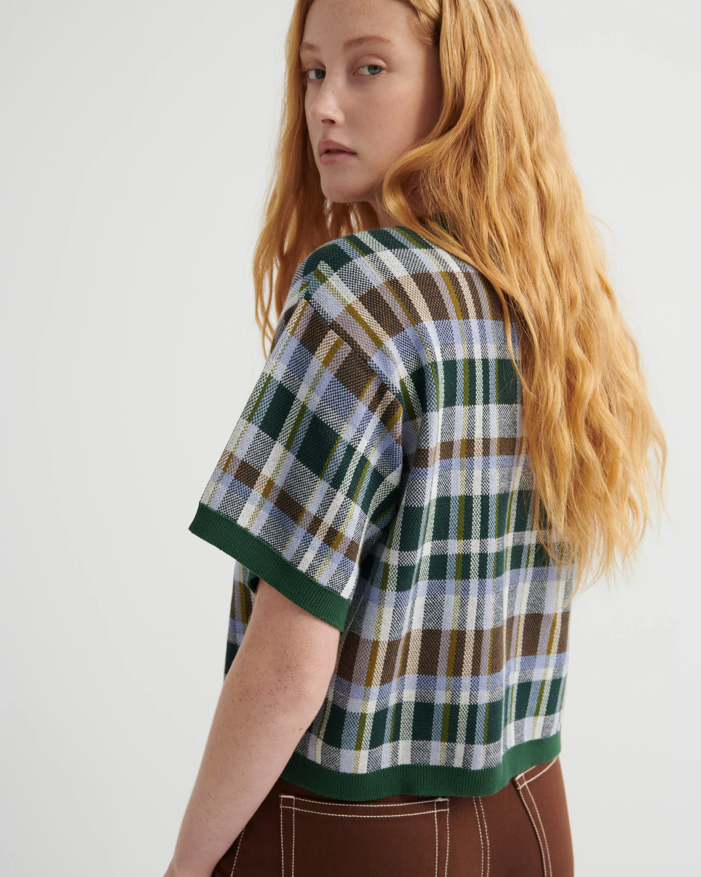 Chequered Tee - Image 5